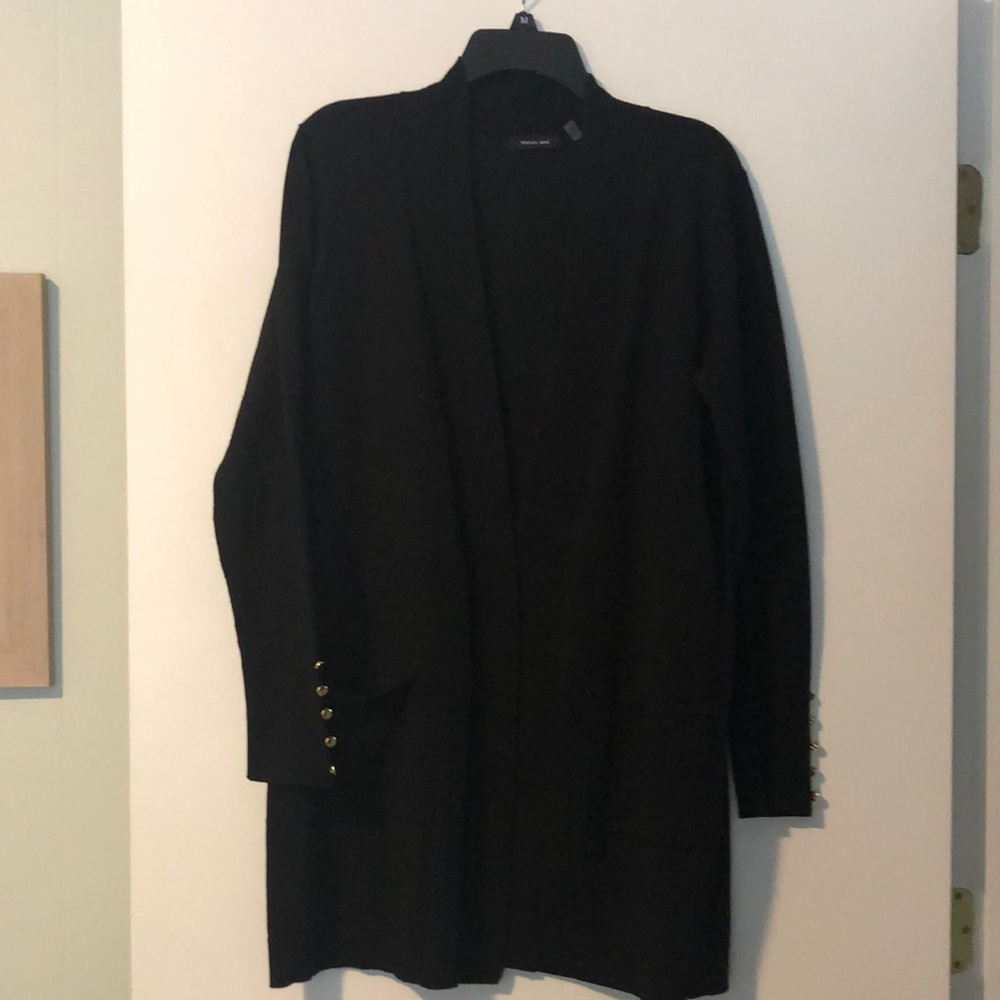 Long cardigan with pockets